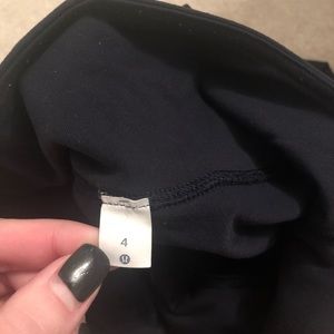 Dark navy blue lululemon leggings